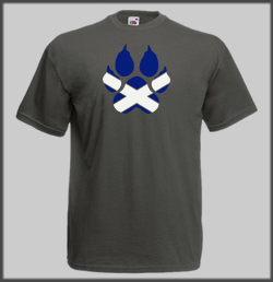 Scotland Paw T Shirt